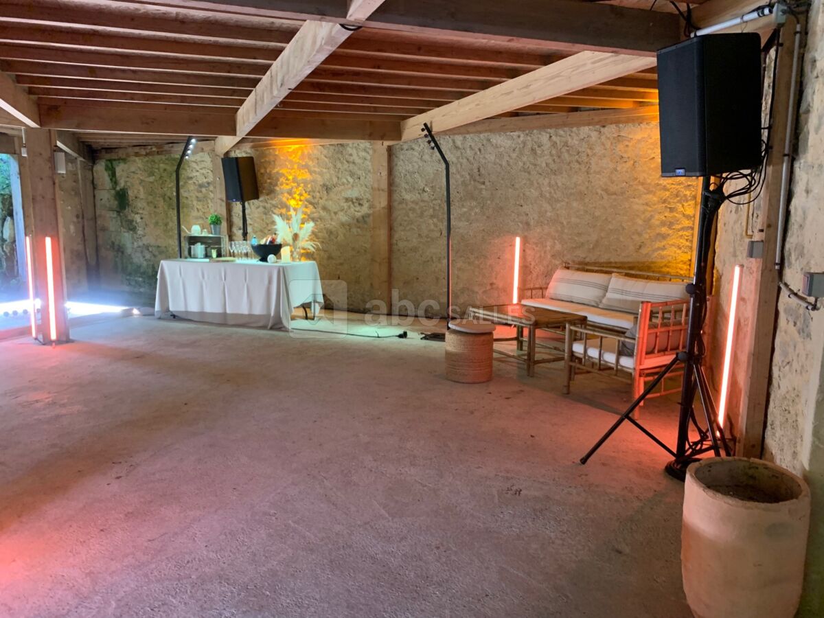 Cocktail professionnel sous le auvent