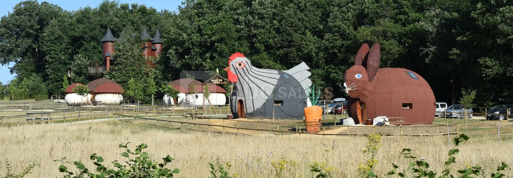 Lapin et poule