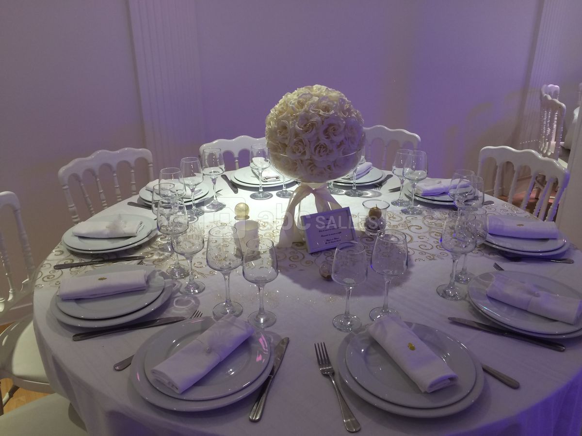 Décoration des tables