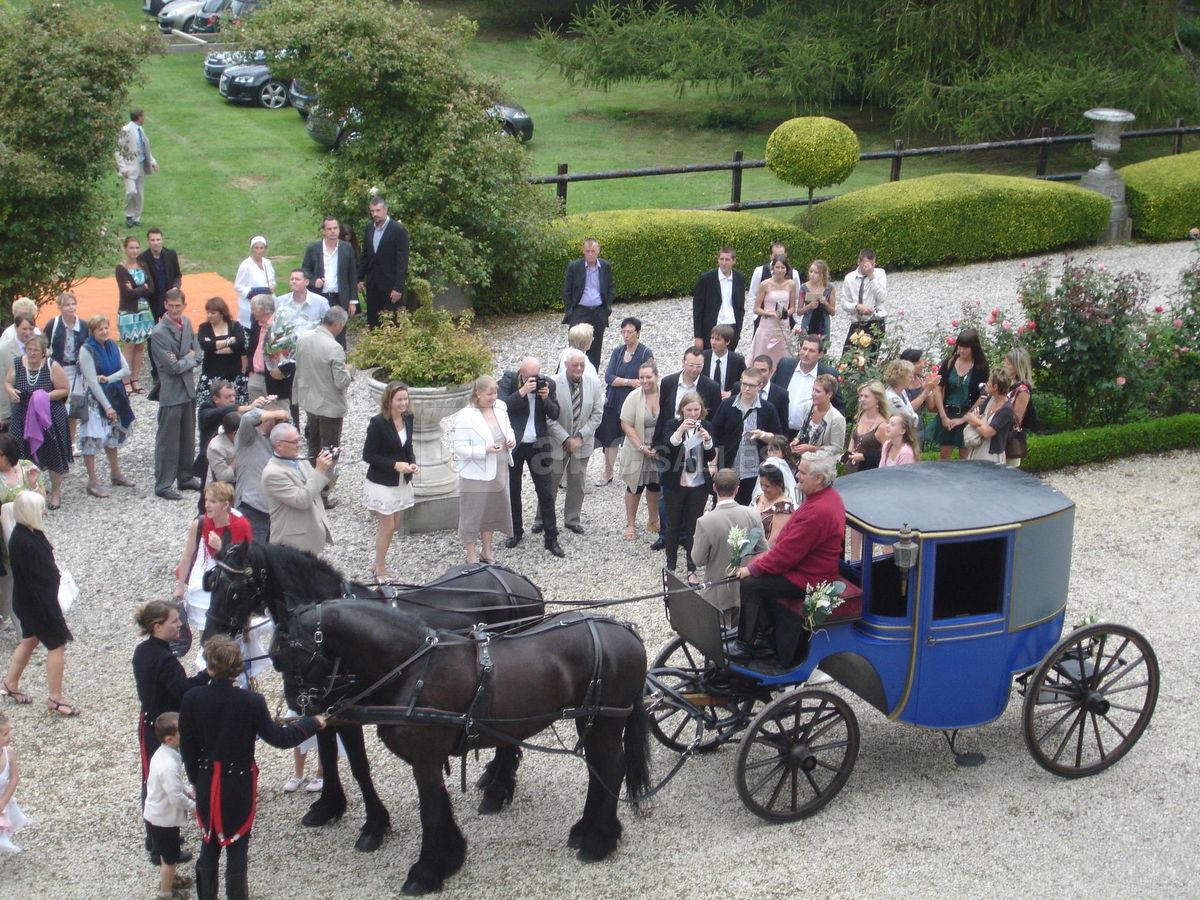 Arrivée des mariés
