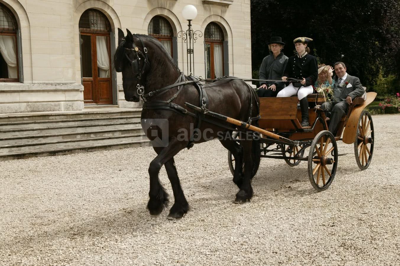 Mariage en calèche