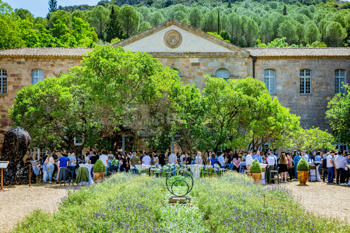 La Cour Louis XIV, configuration cocktail déjeunatoire