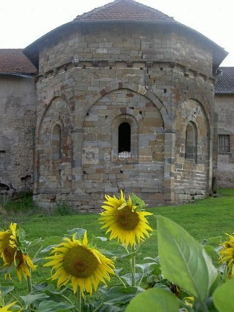 Chevet extérieur de la commanderie des templiers