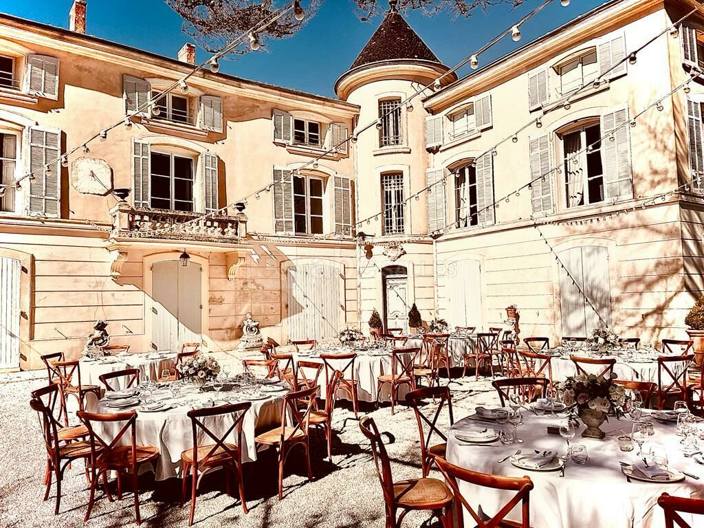 Réception au château