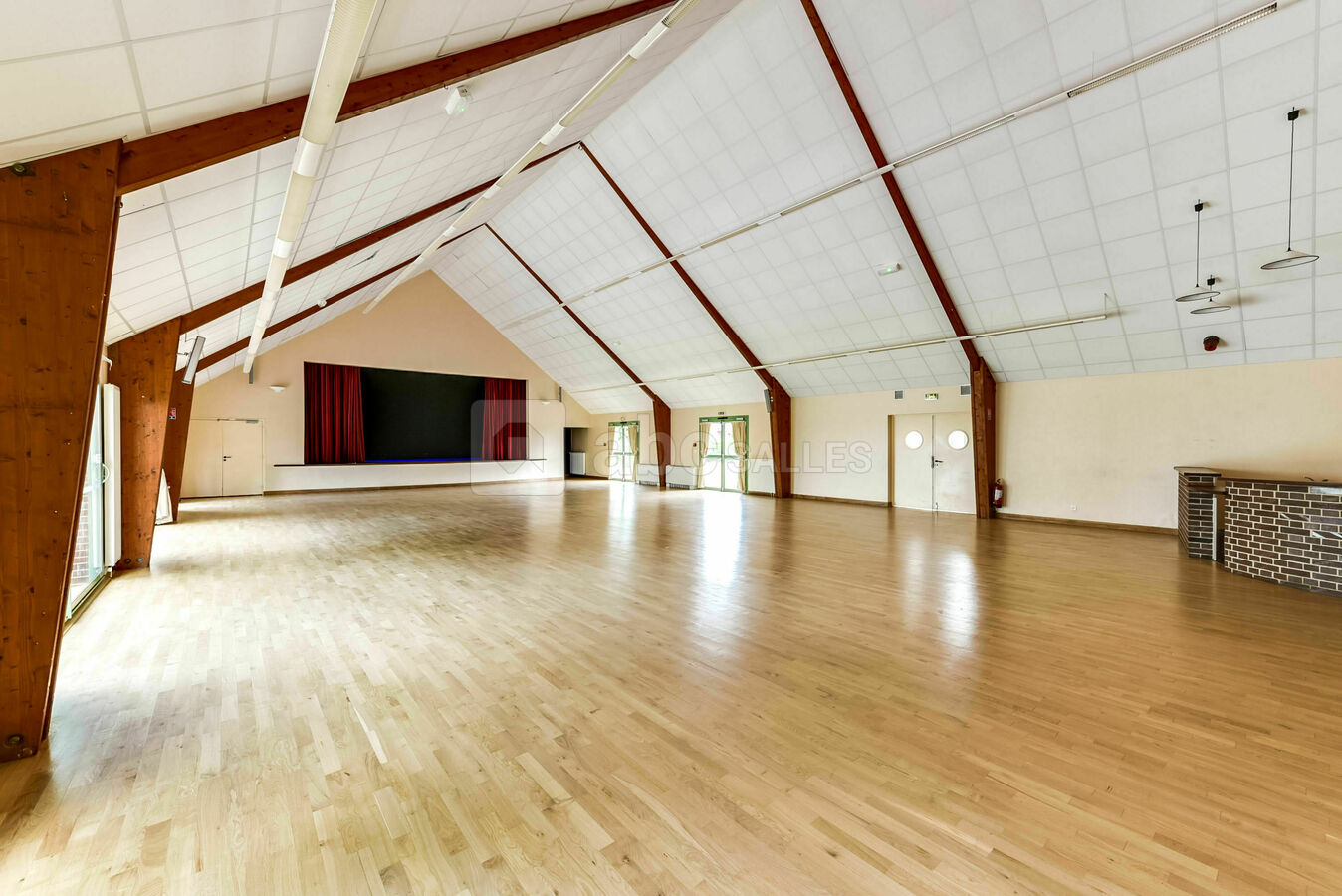 Intérieur de la salle