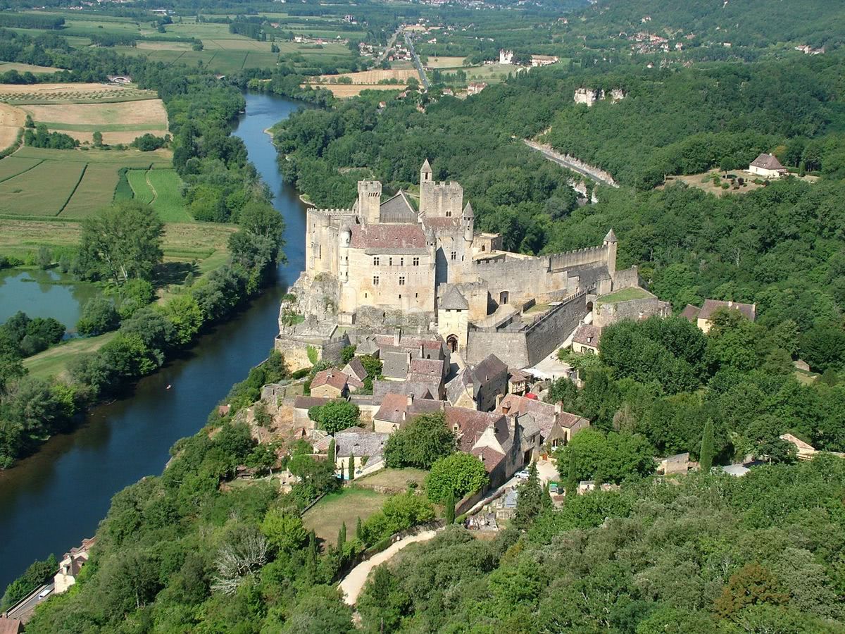 Vue sur la Dordogne