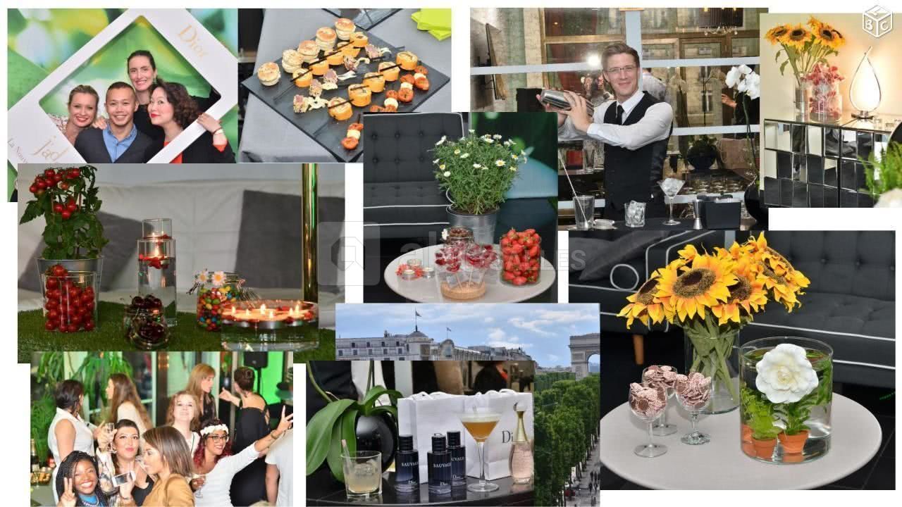 Cocktail d entreprise, soirée privée, anniversaire