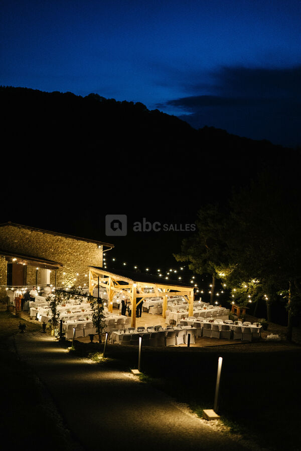 Terrasse salle de reception