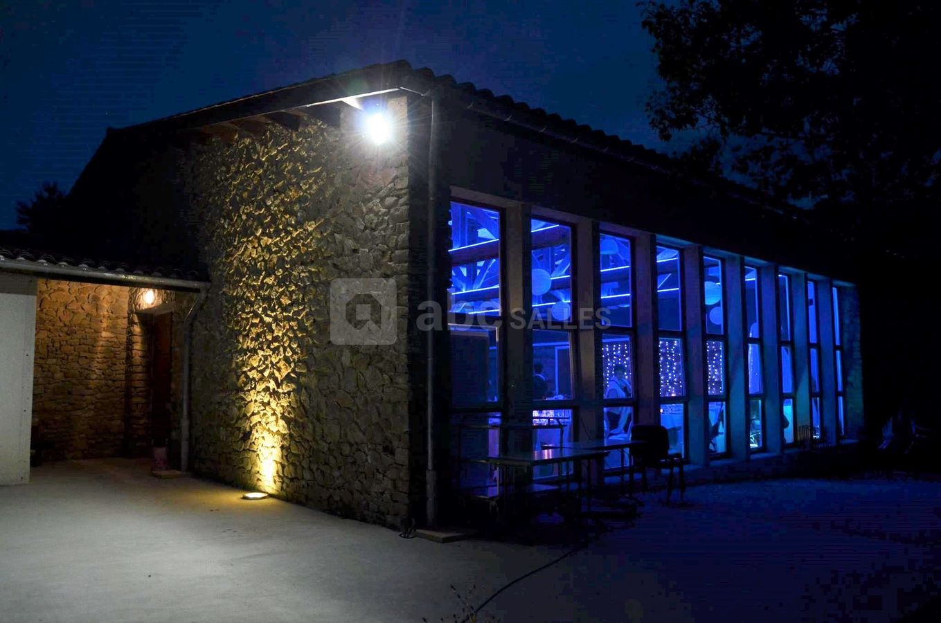 SALLE DE RECEPTION - 240 m² - Ambiance de nuit