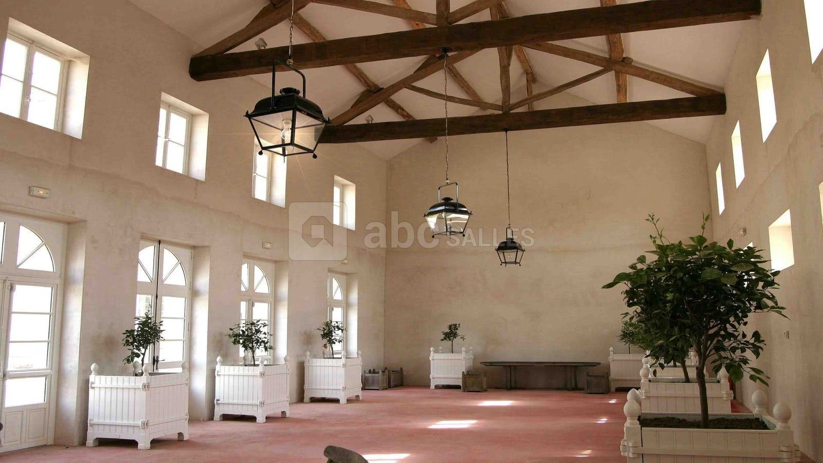 Orangerie en hiver
