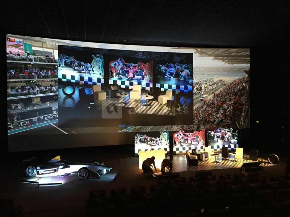 Séminaire en salle de cinéma