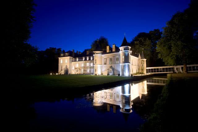 Le château de nuit