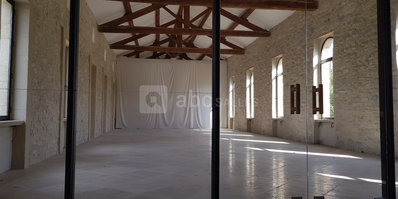 L'étage de l'ancienne magnanerie