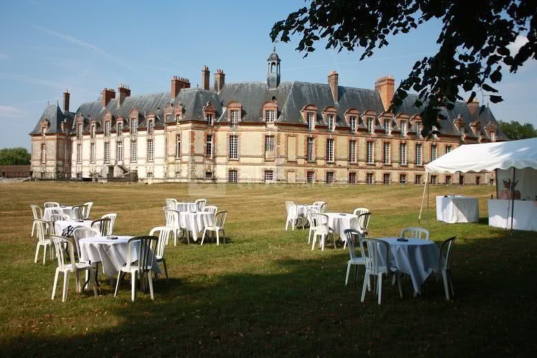 Château - parterre de réception