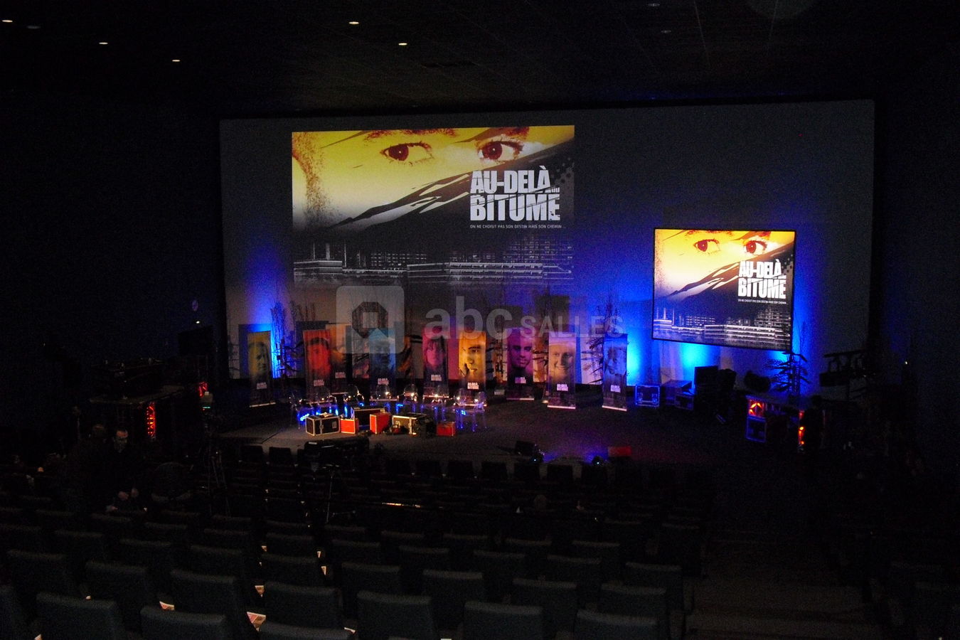 Séminaire en salle de cinéma