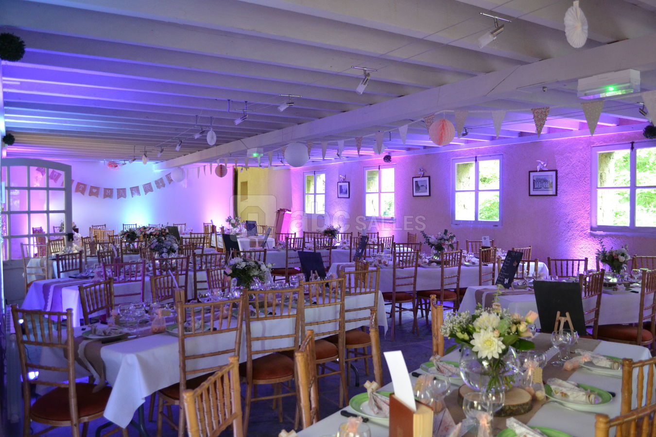 Château de Carneville - Salle du Canal - Rez-de-chaussée