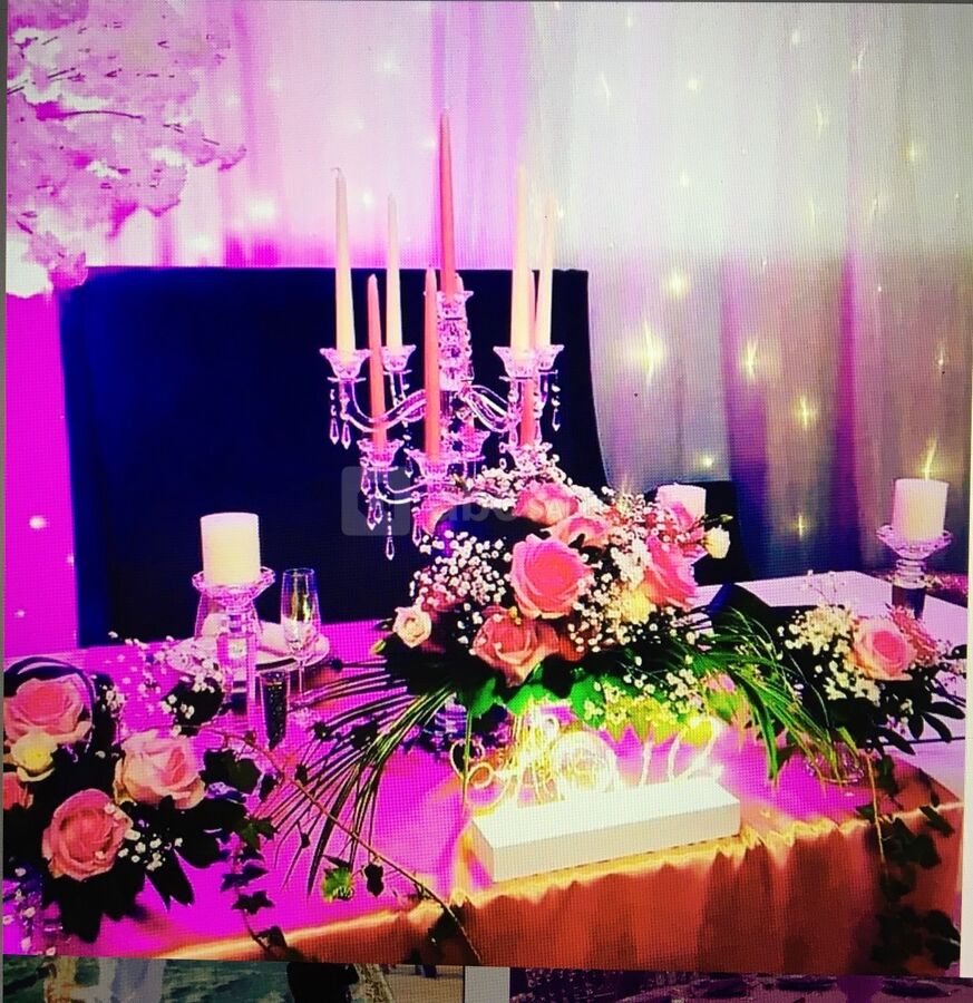 Table des mariés