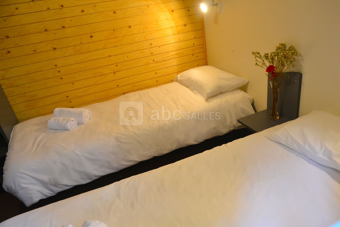 Chambre 2 lits simples Chalet