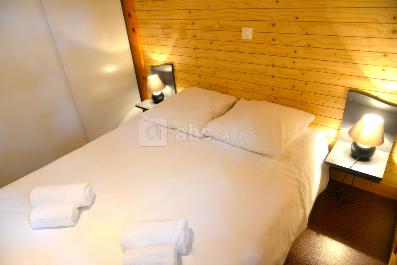 Chambre 1 lit double Chalet