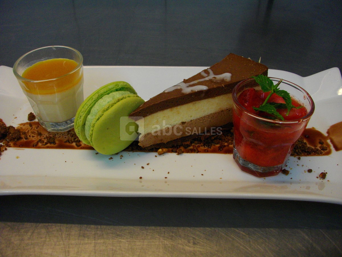Assiette gourmande de desserts