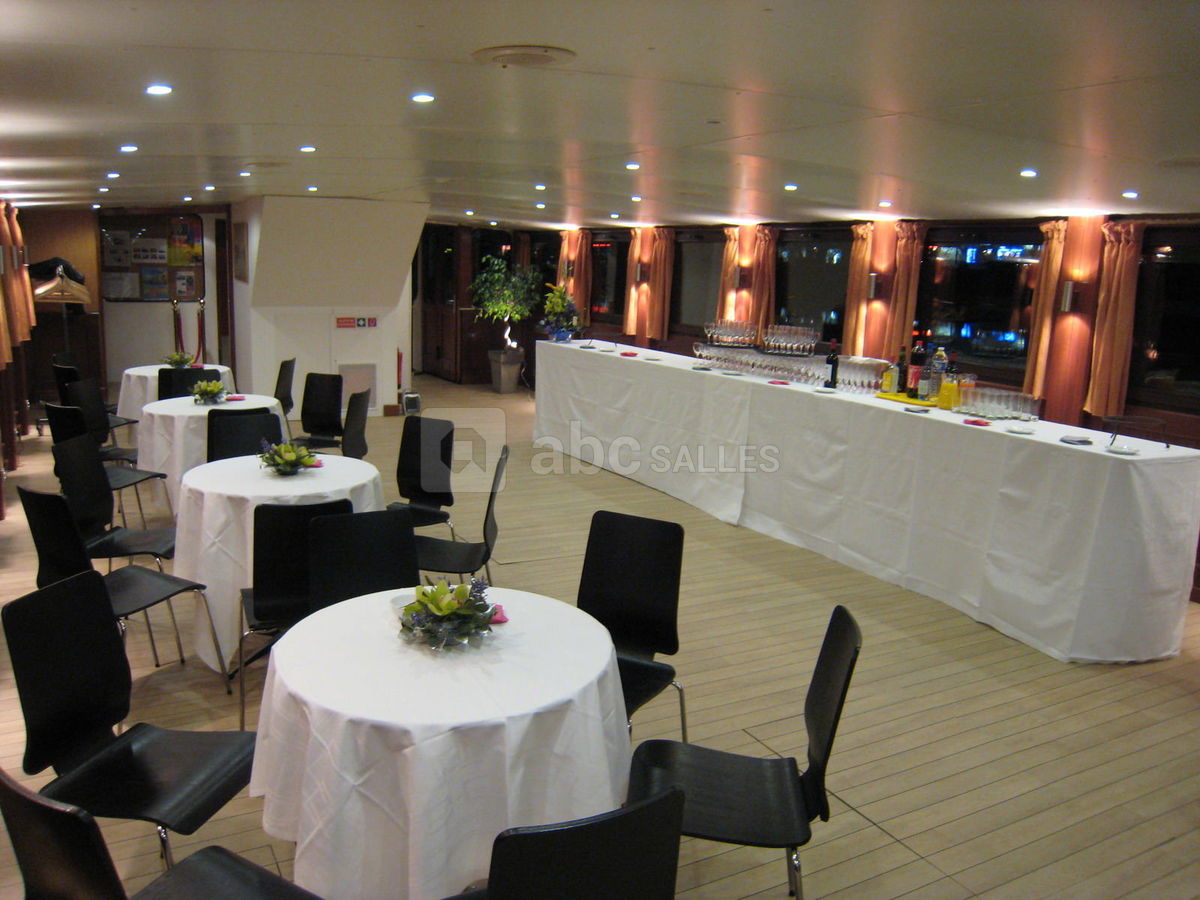 Bateau signac grand salon en cocktail