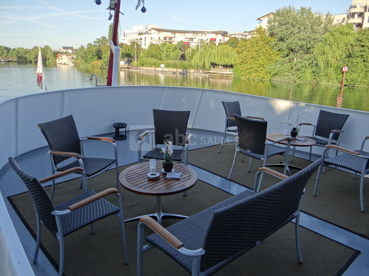 Bateau signac terrasse avant