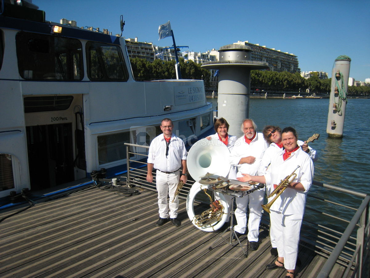 Bateau signac accueil quintet jazz