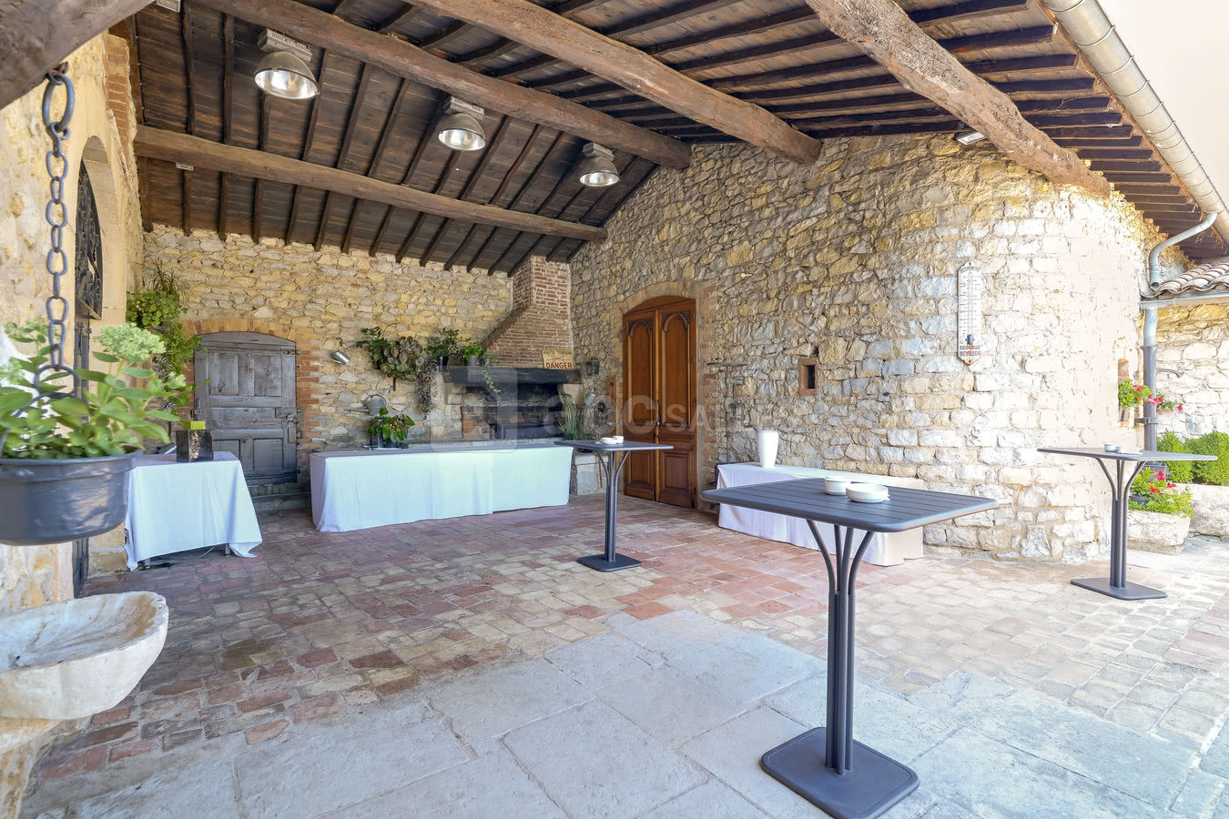 Terrasse couverte