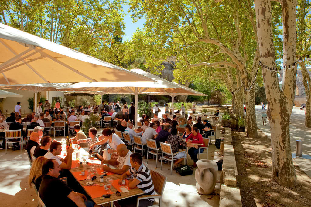 La terrasse du restaurant