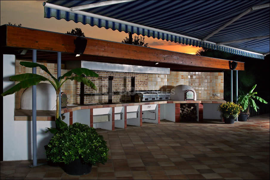 Extérieur barbecue