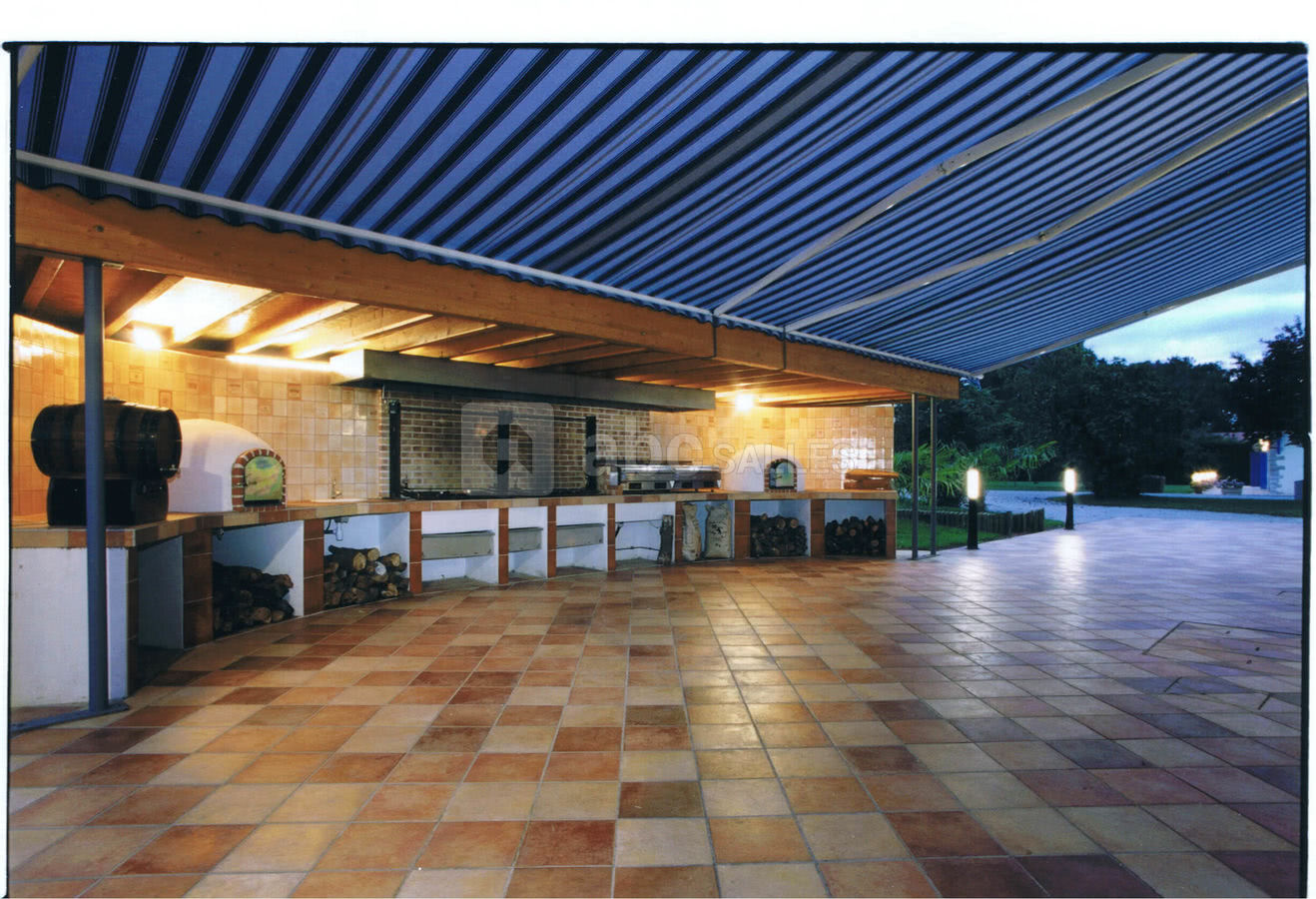 Terrasse barbecue