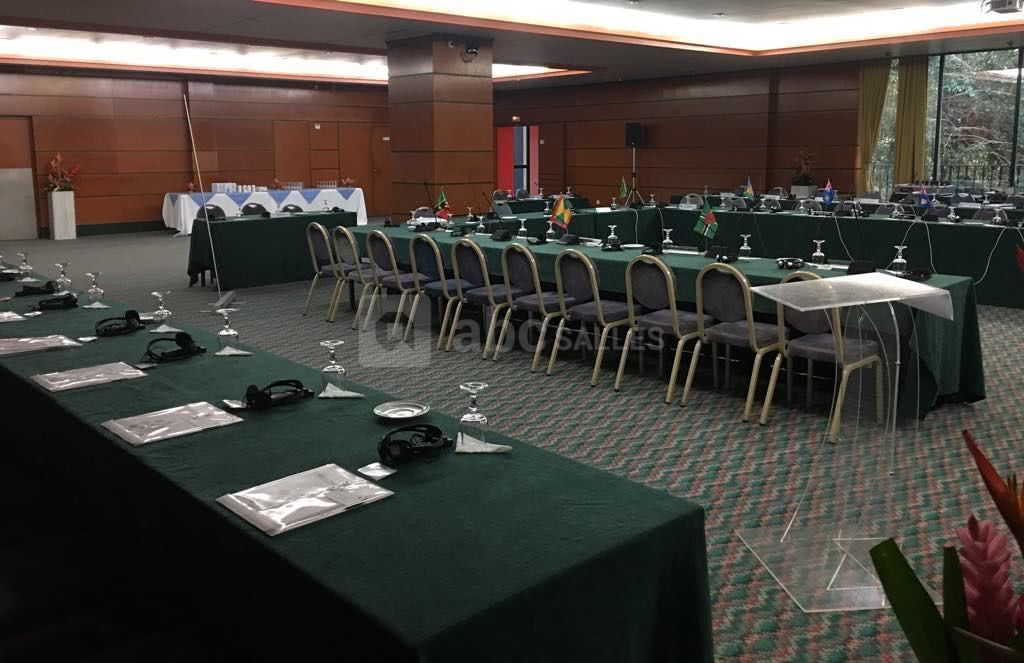 Mise en place officielle en U pour un congrès