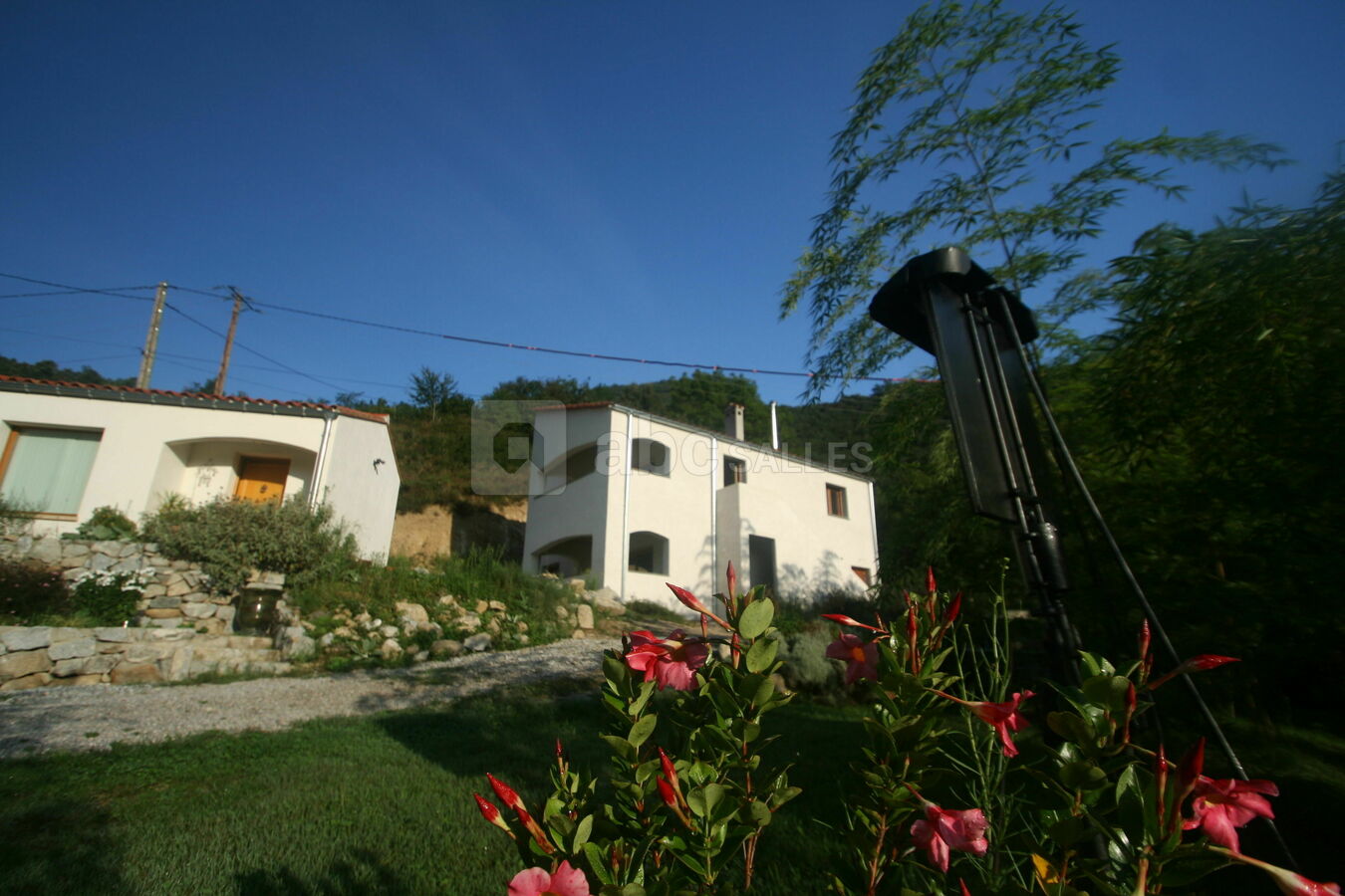 Vue sur la salle exterieure