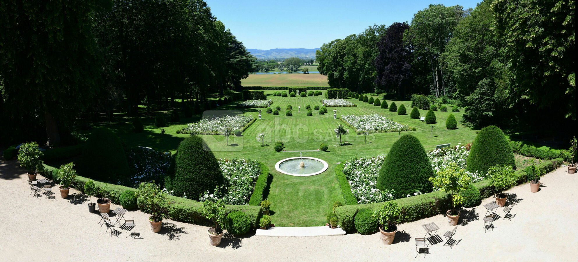 Le Panorama depuis le Perron