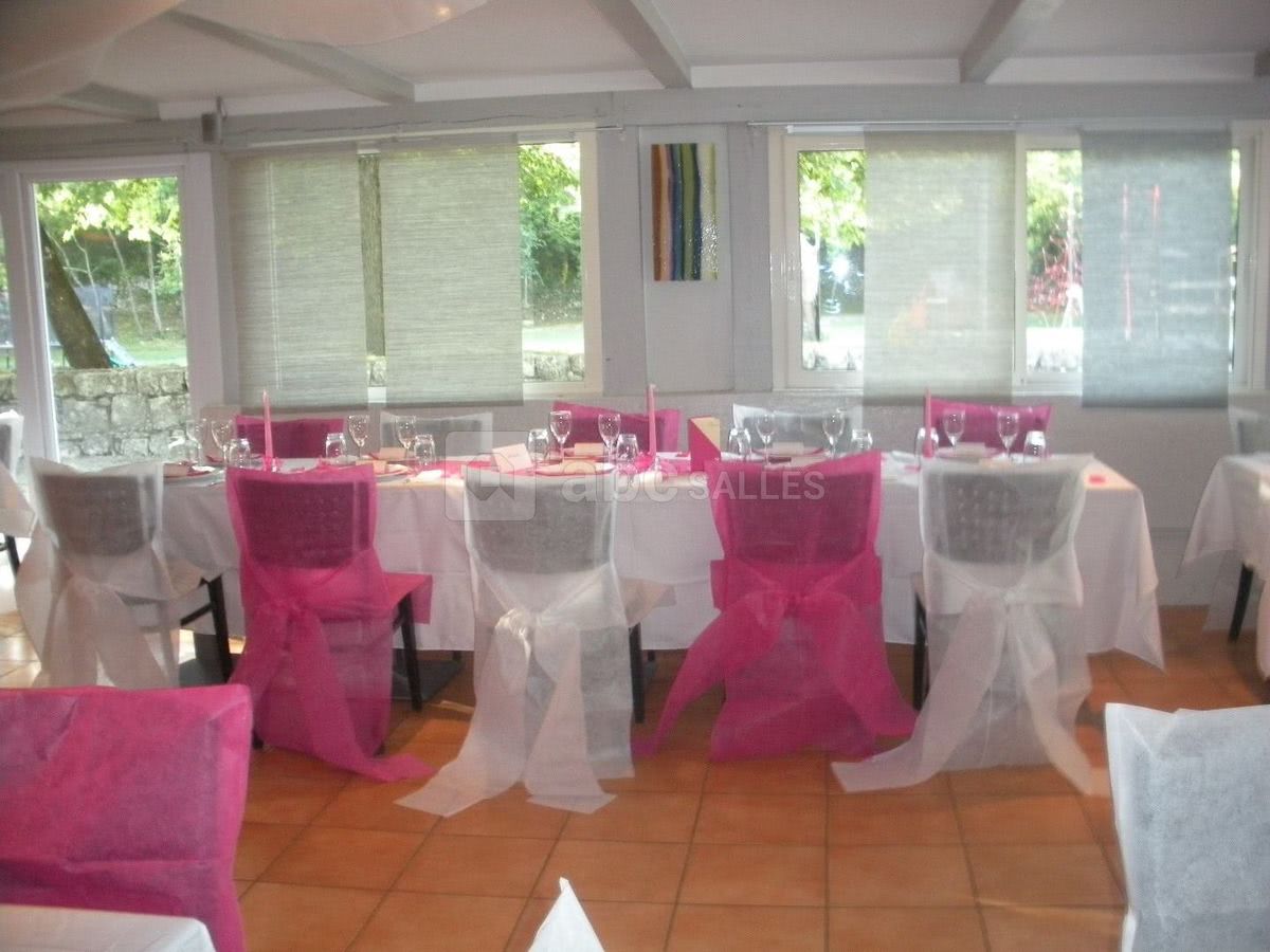 Mariage en rose et blanc