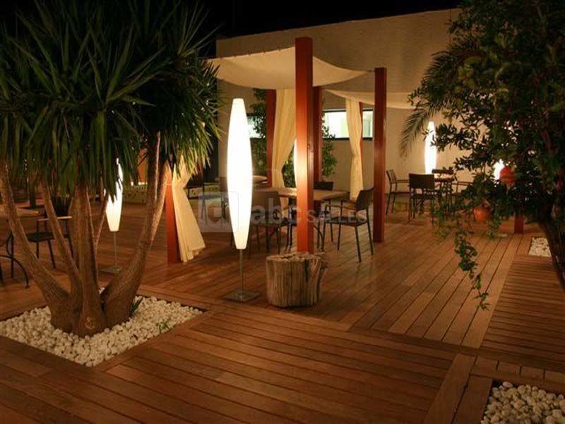 Terrasse de nuit