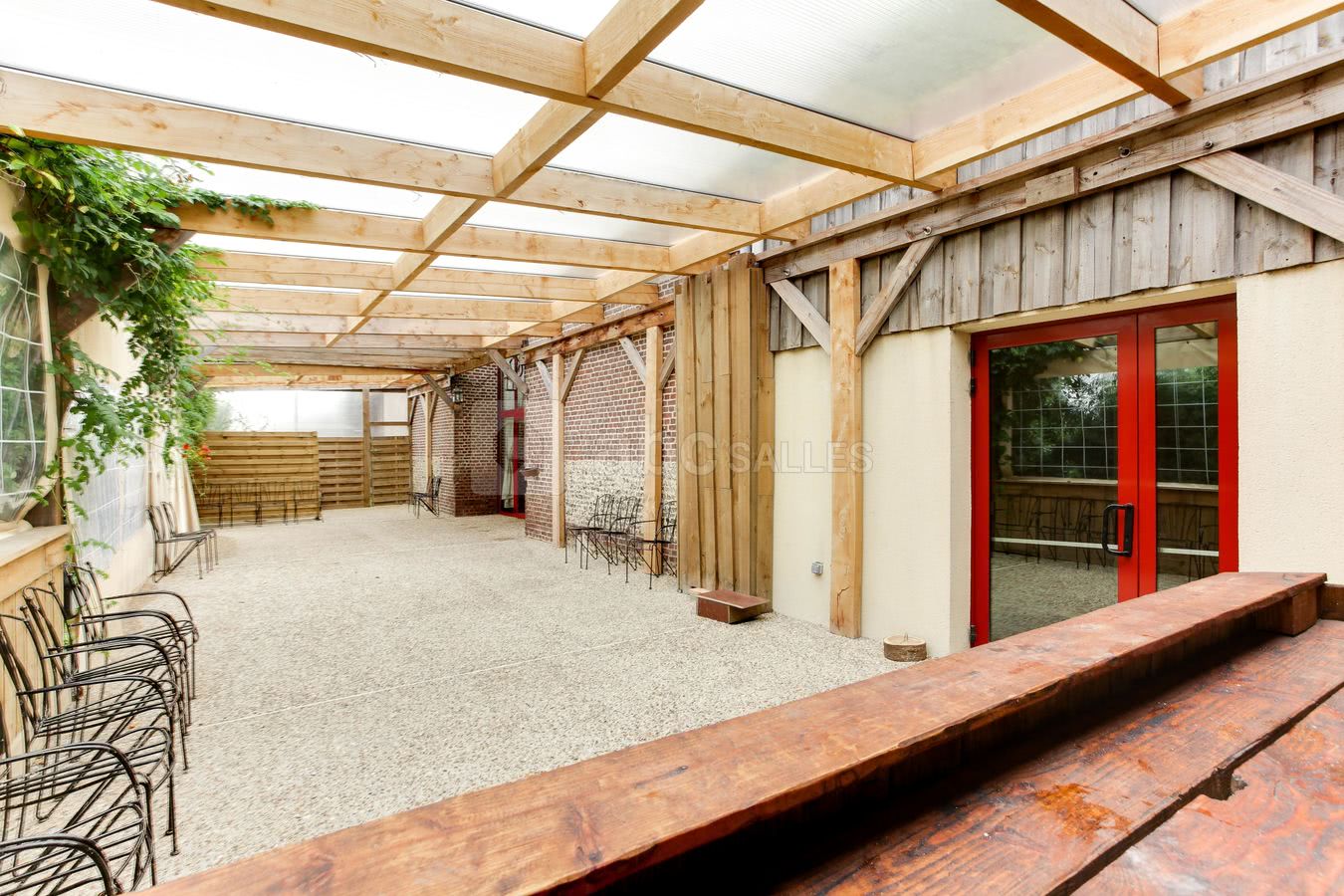 La grange au blé / pergola