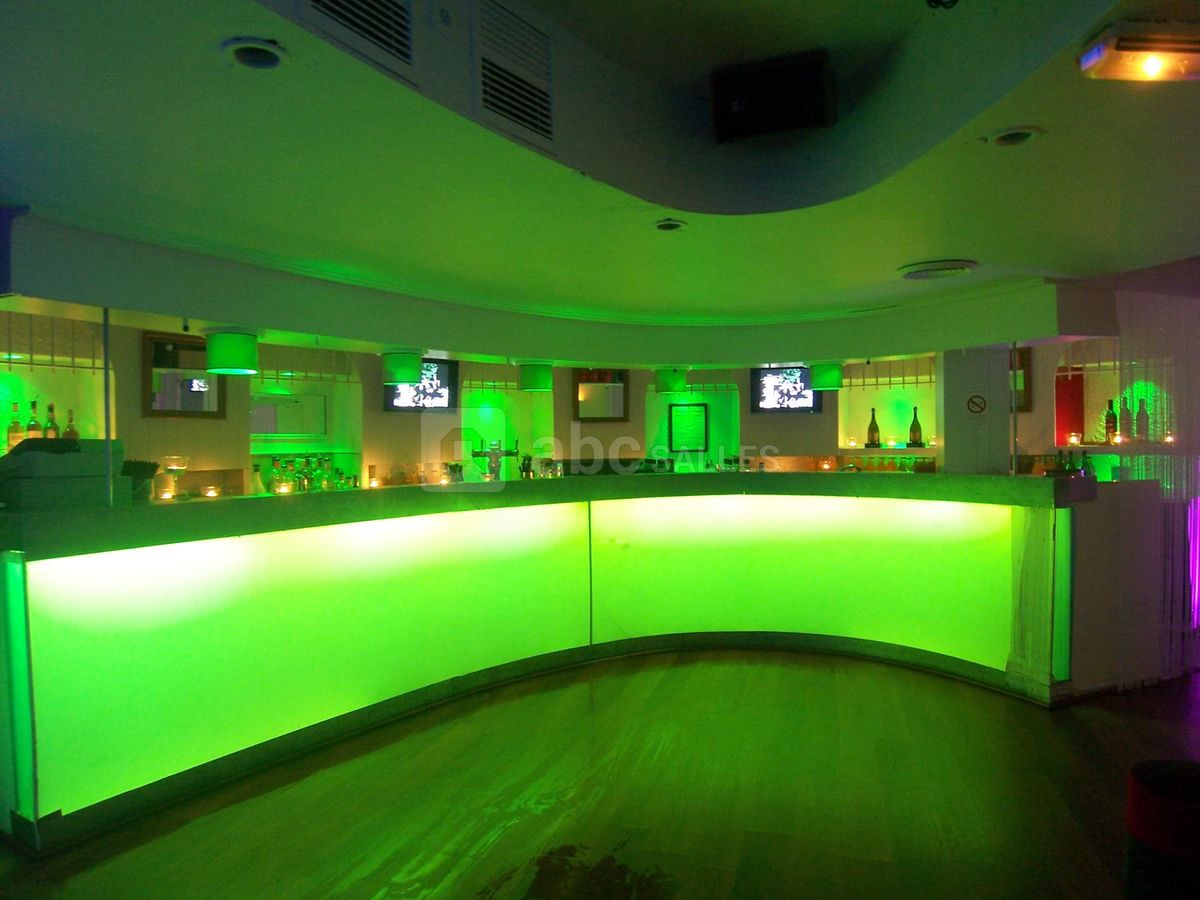 Bar eclairage lead vert