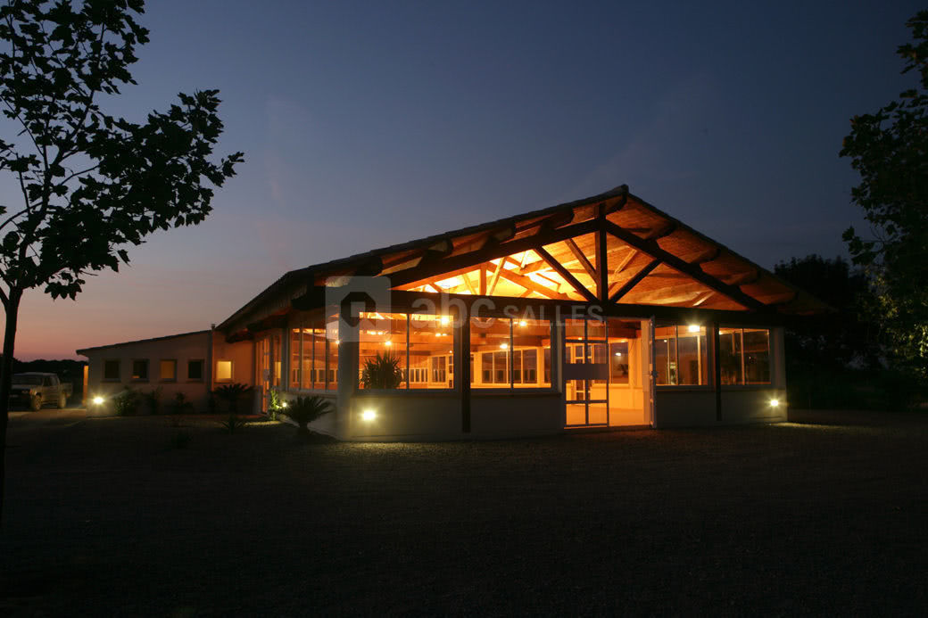 Salle réception la nuit