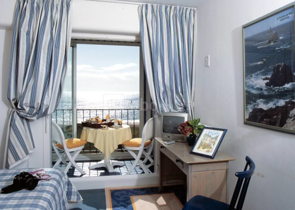 Chambre hôtel de la plage