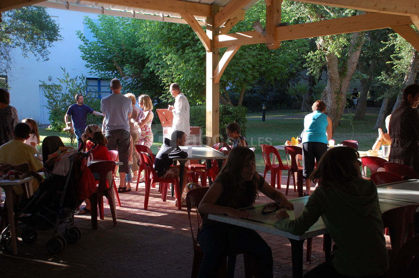La terrasse couverte