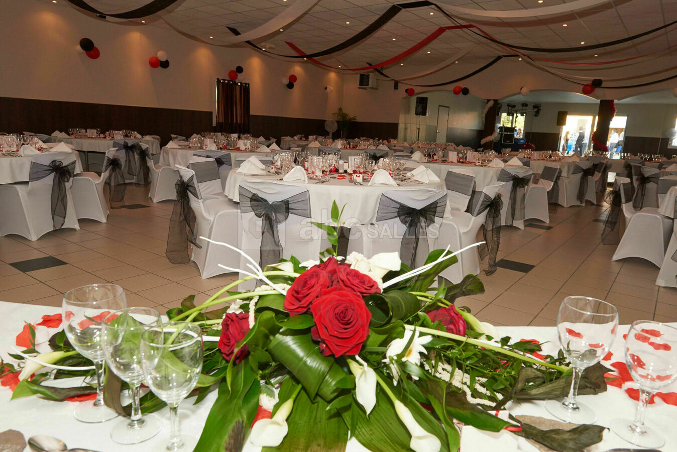 Décoration table d'honneur