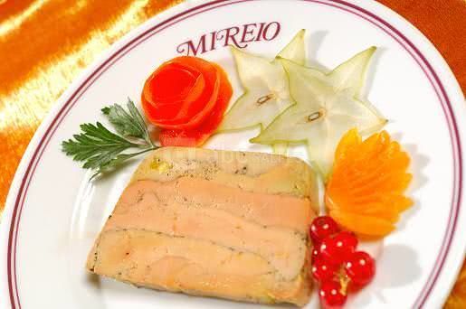 Foie gras frais au beaumes de venise