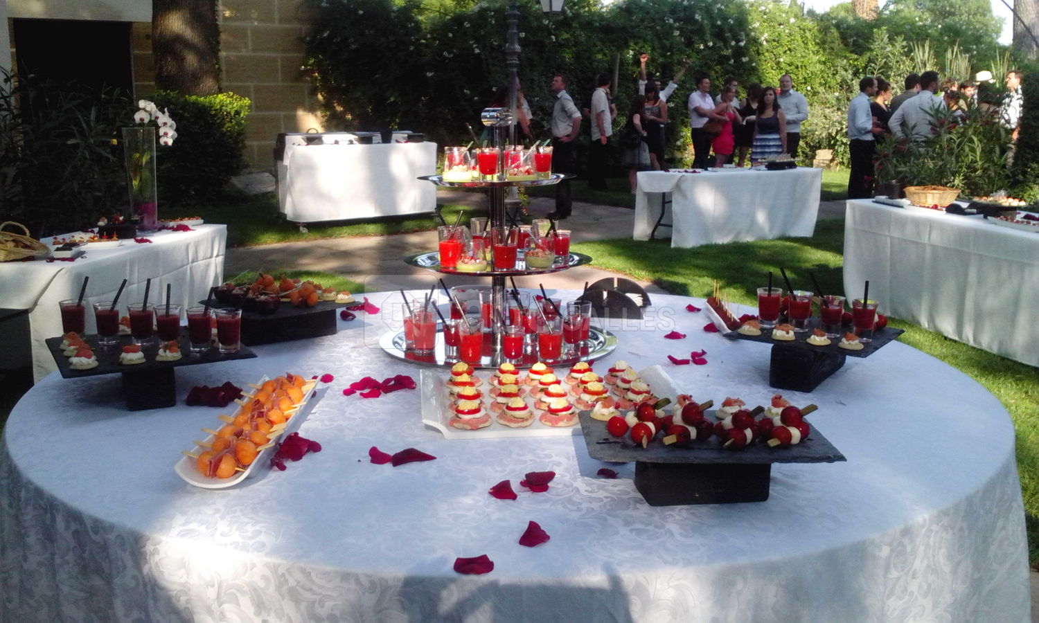 Le buffet vin d honneur