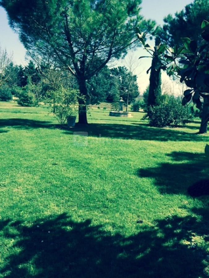 Au fond du jardin une fontaine