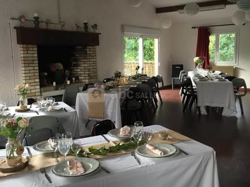 Salle principale en mode Mariage