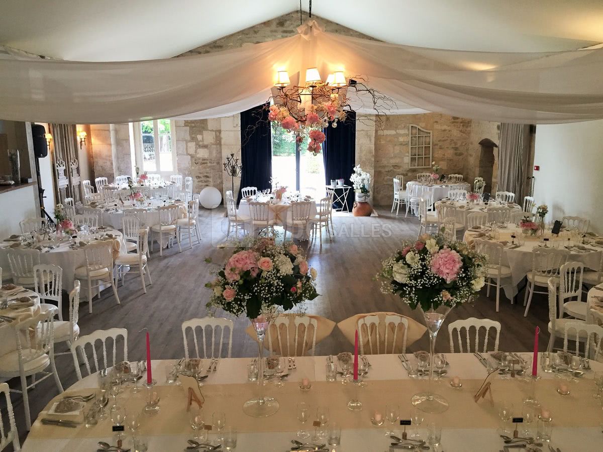 Mariage 110 pers chateau de Maumont