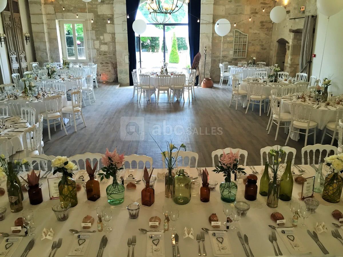 Mariage 120 pers chateau de Maumont