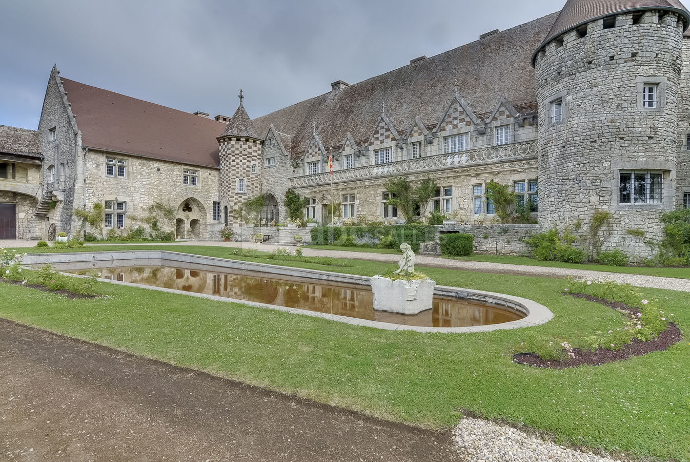 Devanture du château