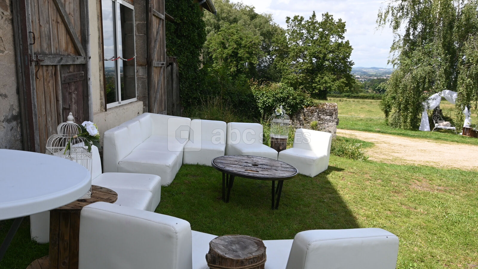 Espace vin d'honneur avec vue imprenable sur 180°